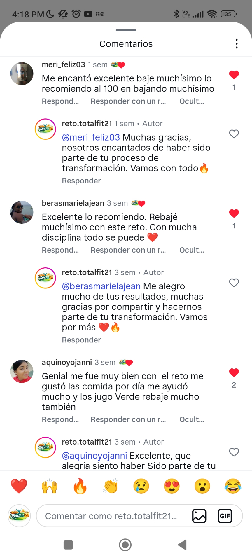 Testimonio real